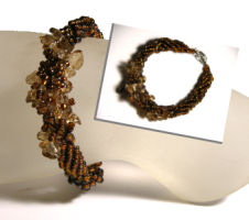 BRACCIALI CON PERLINE E PIETRE DURE BIG