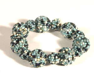 BRACCIALETTI PALLINE DI PERLINE - Image 3