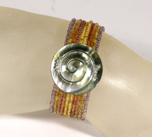 BRACCIALI RIGIDI SMALL CON MADREPERLA INTARSIATA - Image 4