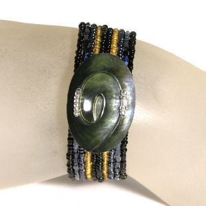 BRACCIALI RIGIDI SMALL CON MADREPERLA INTARSIATA - Image 7