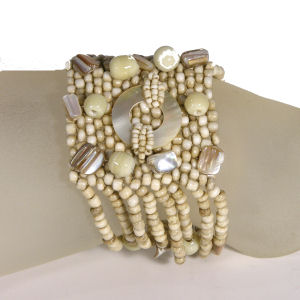 BRACCIALI ONDA CON CIONDOLO MADREPERLA - Image 11