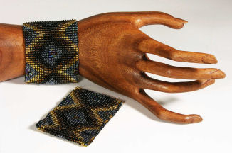 BRACCIALI ELASTICI MICROPERLINE DISEGNI ETNICI - Image 6