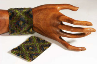 BRACCIALI ELASTICI MICROPERLINE DISEGNI ETNICI - Image 4