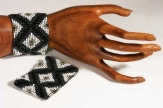 BRACCIALI ELASTICI MICROPERLINE DISEGNI ETNICI - Image 7