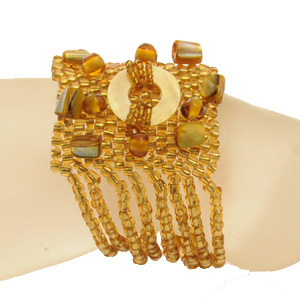 BRACCIALI ONDA CON CIONDOLO MADREPERLA - Image 25