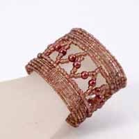 BRACCIALI RIGIDI PERLINE ZIG ZAG