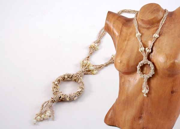 COLLANE LUNGHE NAZAR CON ANELLO E PIETRE - Image 3