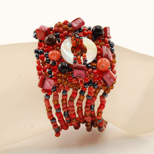 BRACCIALI ONDA CON CIONDOLO MADREPERLA - Image 28