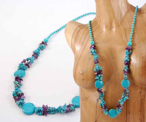 COLLANE TURCHESE CON CORALLO - Image 5