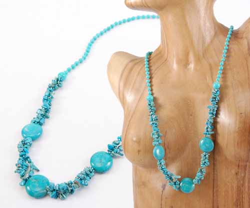 COLLANE TURCHESE CON CORALLO - Image 3