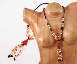 COLLANE CON AGATA CORNIOLA