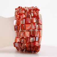 BRACCIALI 5 FILI CON MADREPERLA COLORATE