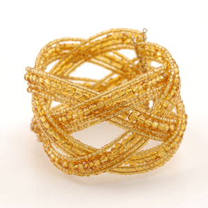 BRACCIALI RIGIDI PERLINE DOPPIA TRECCIA BIG - Image 7