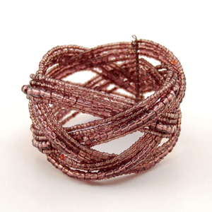 BRACCIALI RIGIDI PERLINE DOPPIA TRECCIA BIG - Image 8