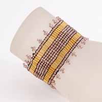 BRACCIALI  PERLINE TUBE IN TINTA UNITA CM 2,5