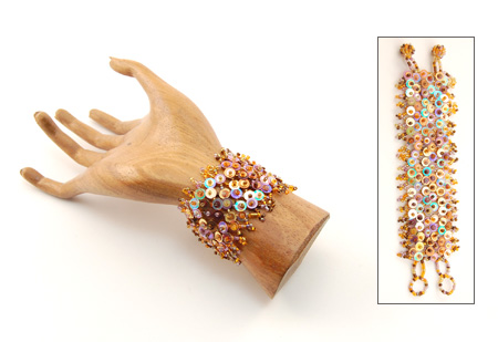 BRACCIALI ELASTICI APERTI CON PAILLETTES - Image 4