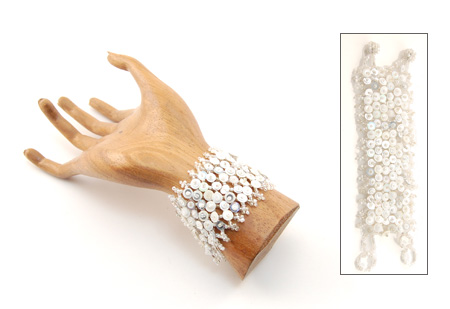 BRACCIALI ELASTICI APERTI CON PAILLETTES - Image 5