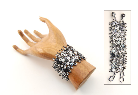 BRACCIALI ELASTICI APERTI CON PAILLETTES - Image 7