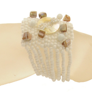 BRACCIALI ONDA CON CIONDOLO MADREPERLA - Image 31