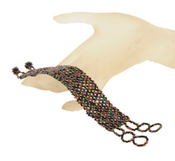 BRACCIALI ELASTICI APERTI A RETE CM 2,5