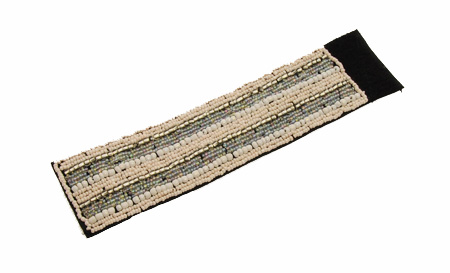 BRACCIALI CON PERLINE STRIPE E CHIUSURA STRAP CM 5 - Image 4
