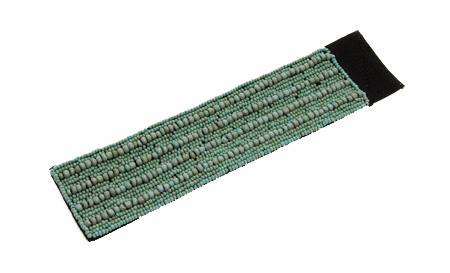 BRACCIALI CON PERLINE STRIPE E CHIUSURA STRAP CM 5 - Image 5