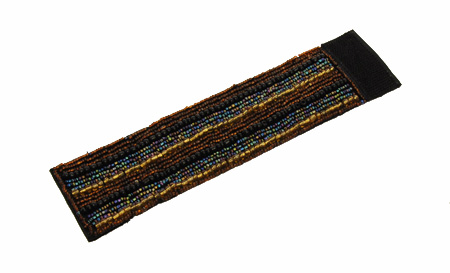 BRACCIALI CON PERLINE STRIPE E CHIUSURA STRAP CM 5 - Image 7