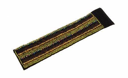BRACCIALI CON PERLINE STRIPE E CHIUSURA STRAP CM 5 - Image 9