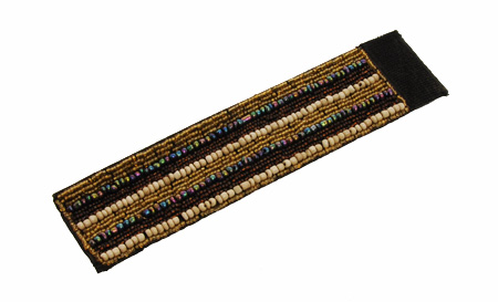 BRACCIALI CON PERLINE STRIPE E CHIUSURA STRAP CM 5 - Image 13