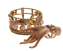 BRACCIALI RIGIDI NUGGED TANGA ROMBO