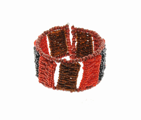 BRACCIALI PERLINE RIGIDI APERTI CRIWUL STRIPE - Image 2