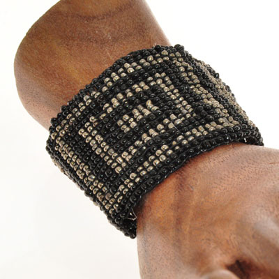 BRACCIALI ELASTICI MICROPERLINE DISEGNI ETNICI - Image 10