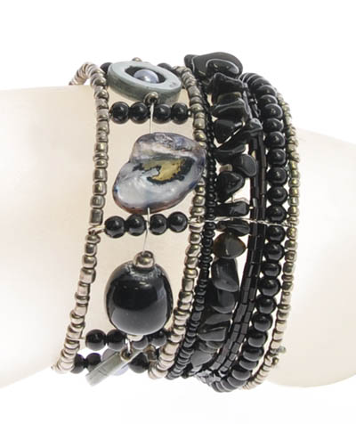 BRACCIALI RIGIDI TANGGA COIN MUTIARA CERAMIC STYLE - Image 11