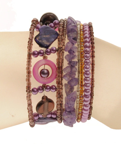 BRACCIALI RIGIDI TANGGA COIN MUTIARA CERAMIC STYLE - Image 14