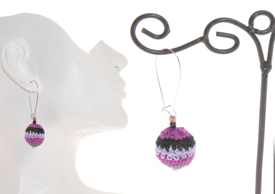 ORECCHINI IN COTONE A UNCINETTO MANIZ RAJUT STYLE - Image 5