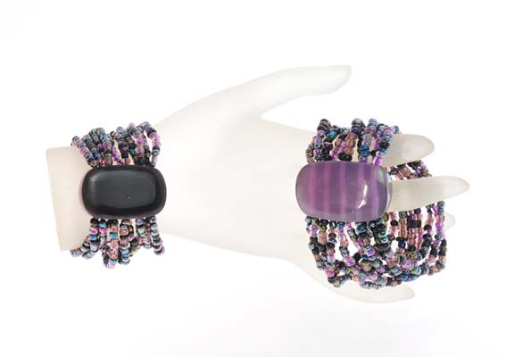 BRACCIALI ELASTIC 10 LINE KOTAK RESIN - Image 6