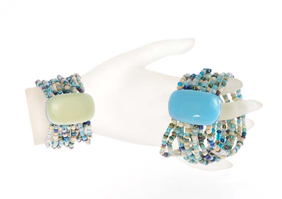 BRACCIALI ELASTIC 10 LINE KOTAK RESIN - Image 7