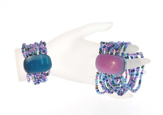 BRACCIALI ELASTIC 10 LINE KOTAK RESIN - Image 8