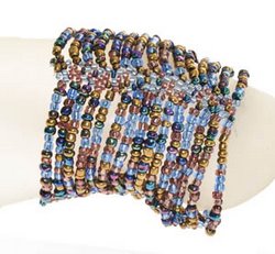 BRACCIALE ONDA 14 FILI PERLA GROSSA