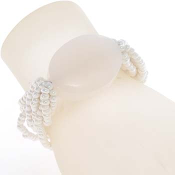 BRACCIALI ELASTIC 10 LINE OVAL RESIN TINTA UNITA - Image 6