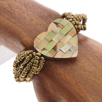 BRACCIALI ELASTICI 10 LINES MOZAIC JANTUNG TINTA UNITA - Image 9