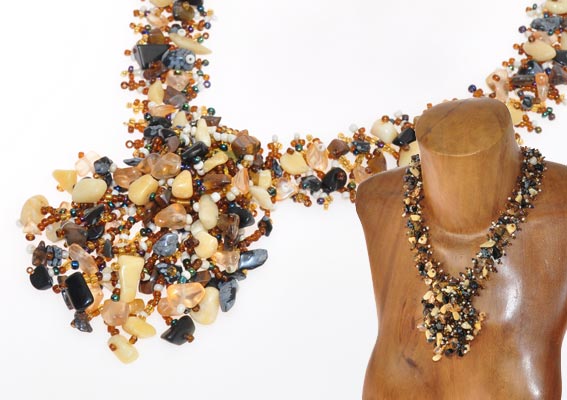 COLLANE NET STONES FLOWER - Image 10