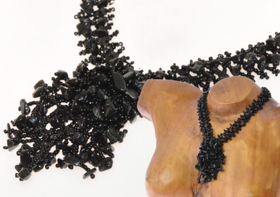 COLLANE NET STONES FLOWER TINTA UNITA - Image 2