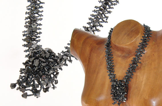 COLLANE NET STONES FLOWER TINTA UNITA - Image 3