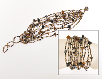 BRACCIALI 13 FILI CON PERLINE E PIETRE