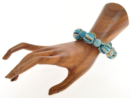 BRACCIALI CON PALLINE A SPICCHI - Image 4