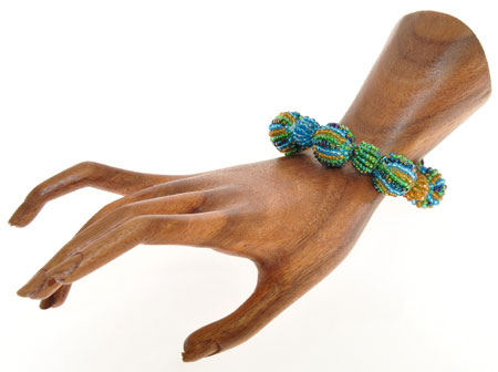 BRACCIALI CON PALLINE A SPICCHI - Image 11