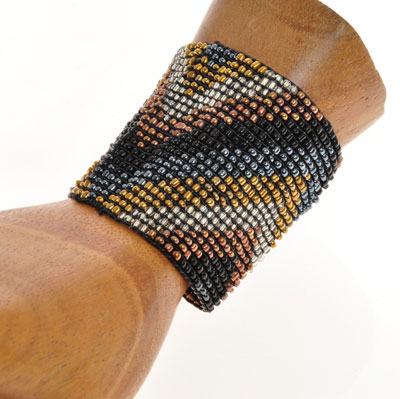 BRACCIALI ELASTICI CON PERLINE MICRO ZIG ZAG - Image 18