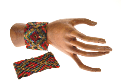 BRACCIALI ELASTICI MICROPERLINE DISEGNI ETNICI - Image 10