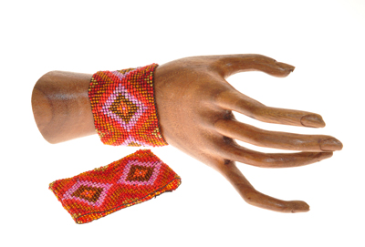 BRACCIALI ELASTICI MICROPERLINE DISEGNI ETNICI - Image 11